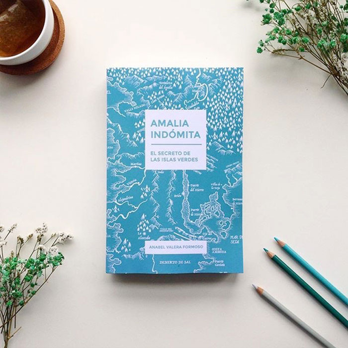 Anabel Valera Libro Amalia indómita El secreto de las islas verdes